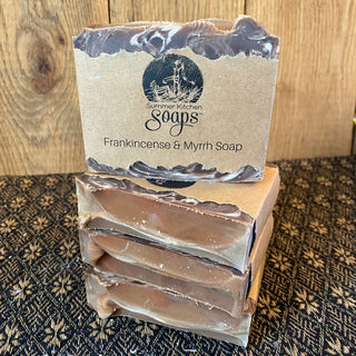 Frankincense & Myrrh Goat Milk Soap