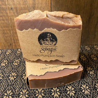 Hello Pumpkin Goat Milk Soap