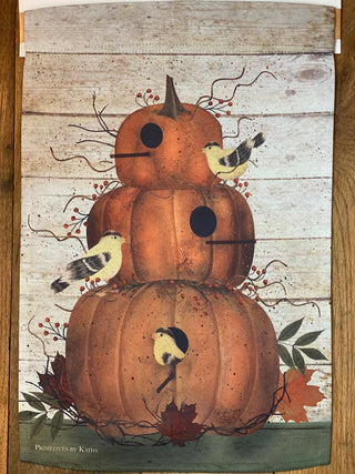 Pumpkin & Birds