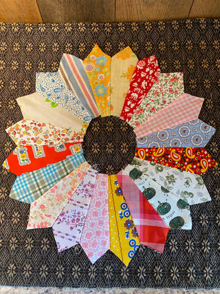 Vintage Quilt Pieces