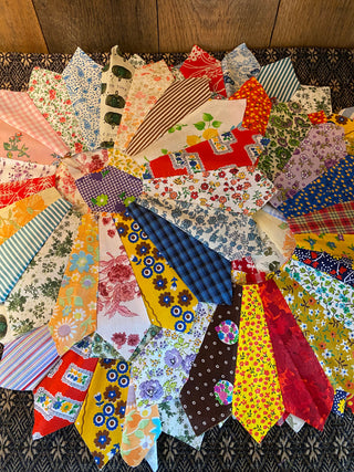 Vintage Quilt Pieces