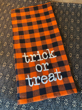 Trick or Treat Kitchen Towel