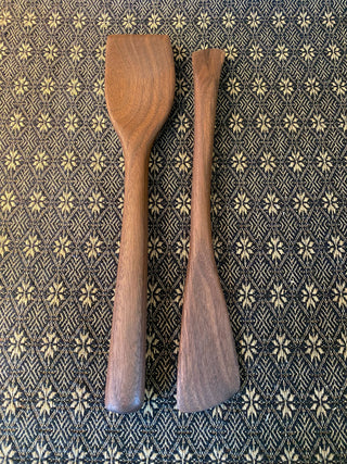 Walnut Cooking Utensil Set 1