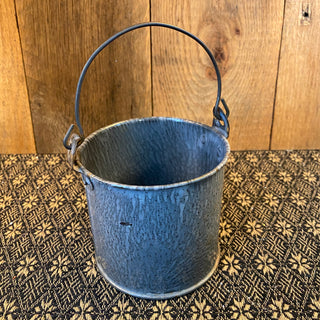 Vintage Graniteware Berry Pail