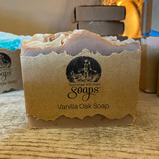 Vanilla Oak Goat Milk Soap