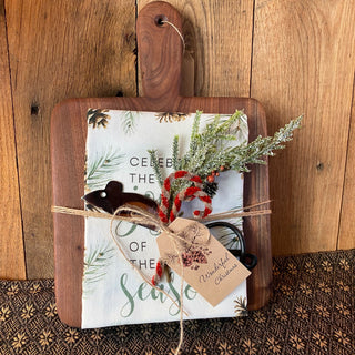 Handcrafted Walnut Cutting Board Set