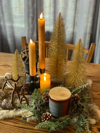 Gold and Rusty Table Setting (SET)