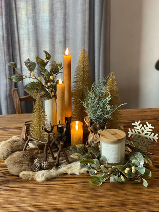 Nature and Neutrals Table Setting (SET)