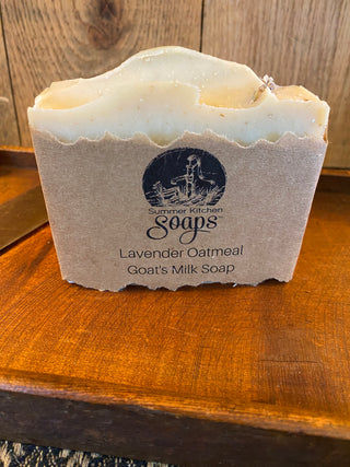 Lavender Oatmeal Goat's Milk Soap