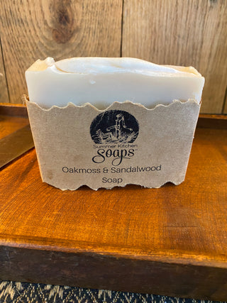 Oakmoss & Sandalwood Goat Milk Soap