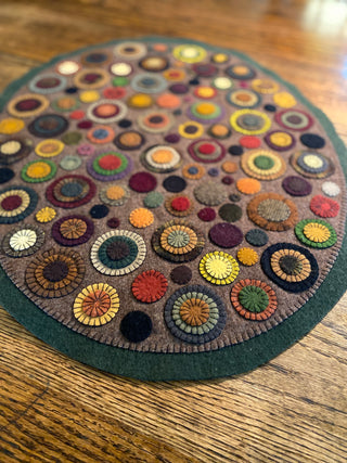 Oval Penny Rug