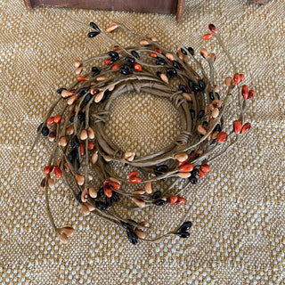 Primitive Fall Pip Candle Ring 2.5"