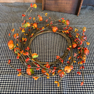 Pumpkin & Pips Candle Ring 4.5"