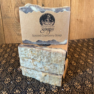 Spiced Cranberry Goat Milk Soap