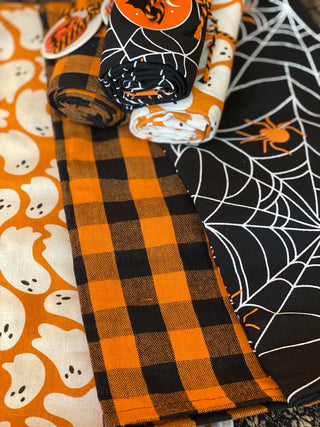 Towel Set #2 - Ghost, Spiders & Checkered