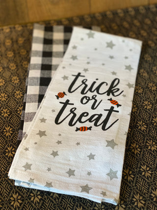 Trick or Treat Towel Set