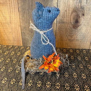 Grey Wool Fall Mouse #2