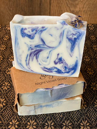 Night Violet Goat Milk Soap