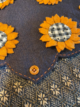 Sunflower Table/Candle Mat